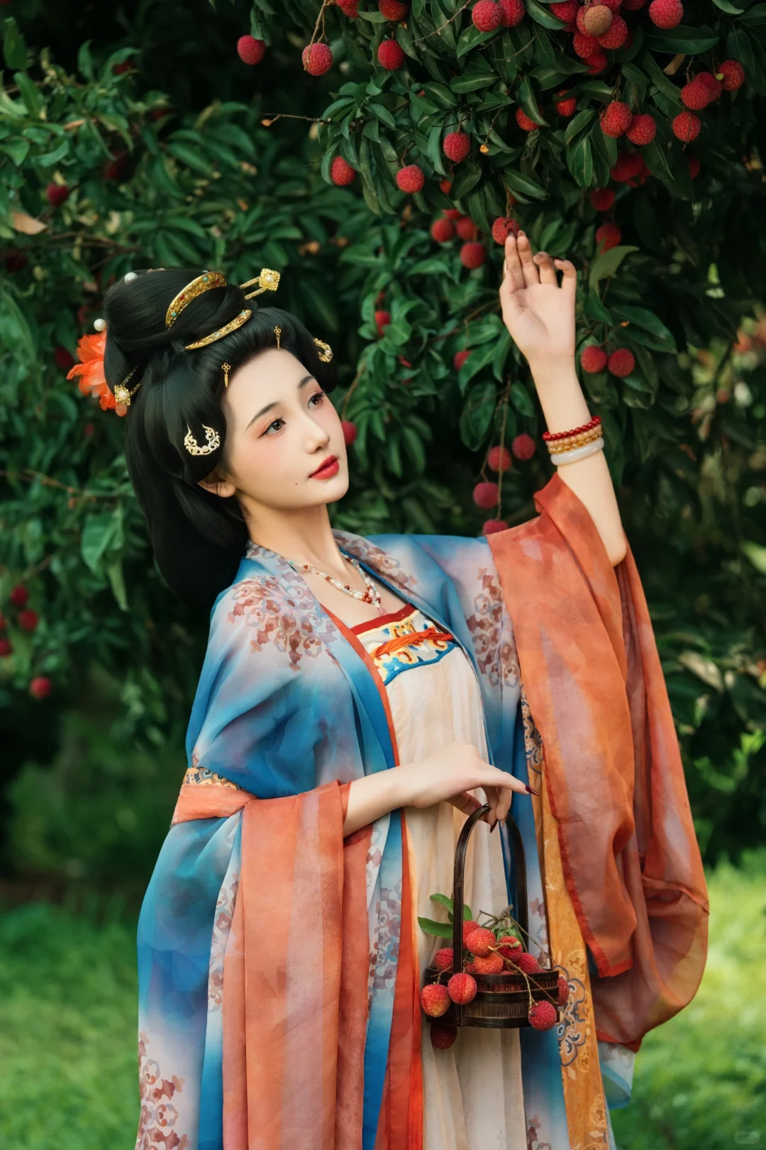 汉服荔枝宴，绝美！