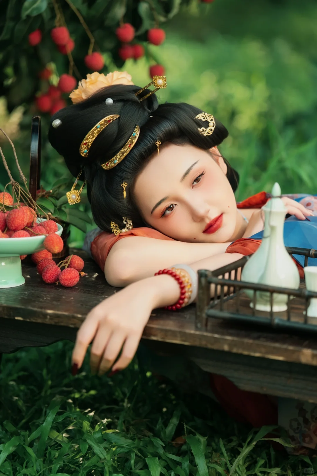 汉服荔枝宴，绝美！