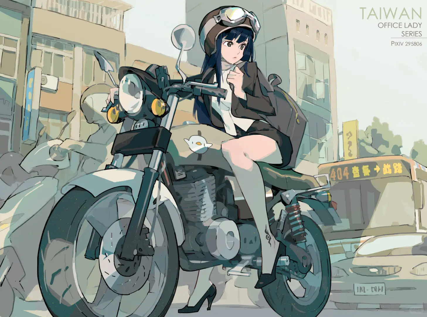 OL少女的打工生活日常，有着强烈的代入感
