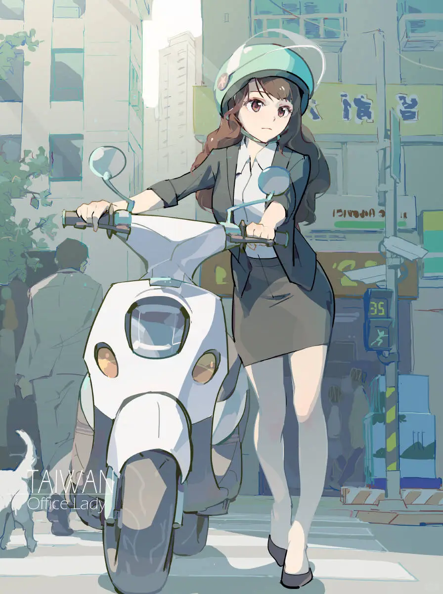 OL少女的打工生活日常，有着强烈的代入感
