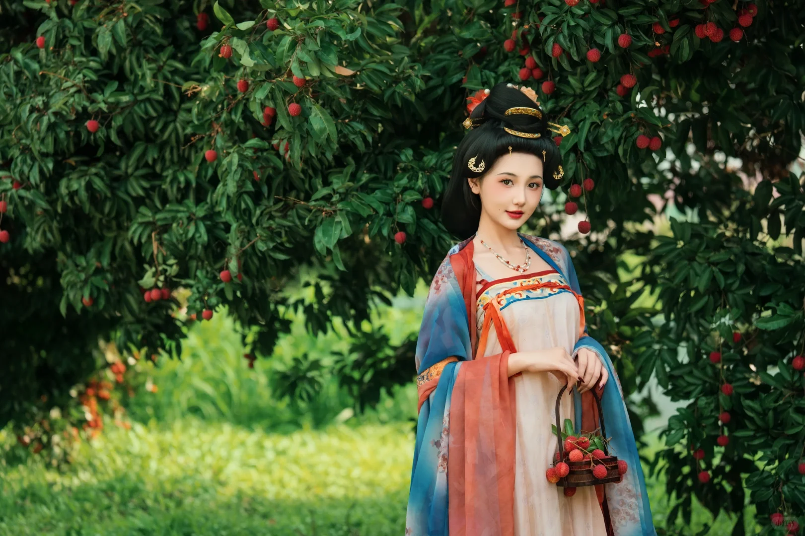 汉服荔枝宴，绝美！