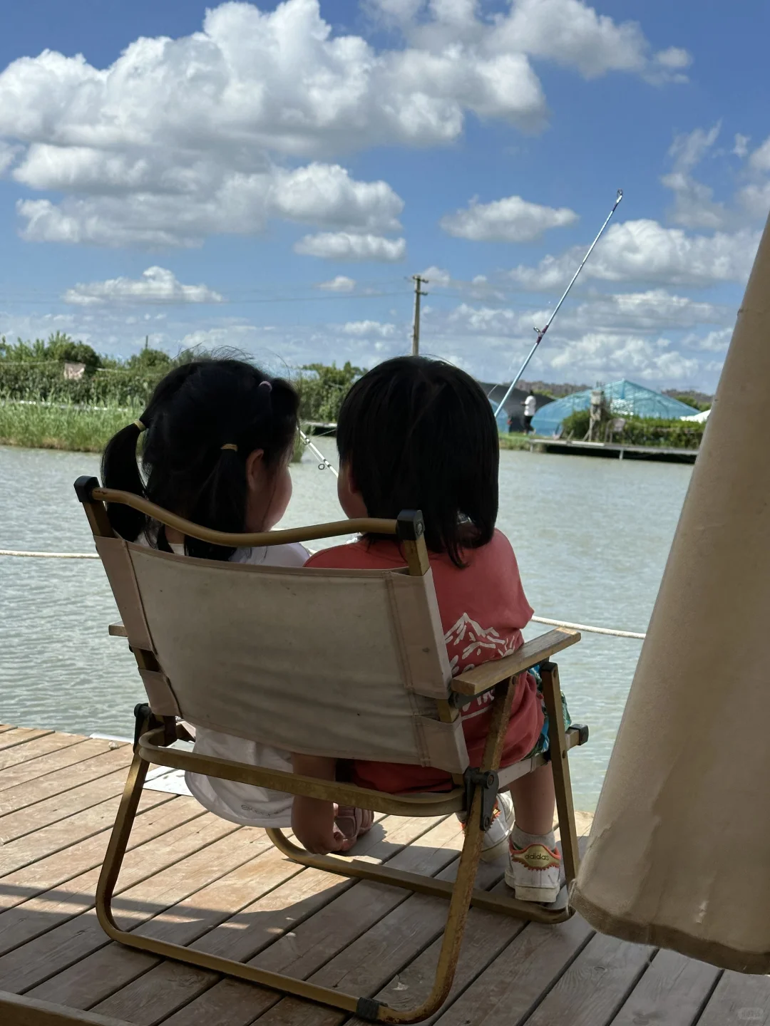 优雅的女钓手，实在太优雅！