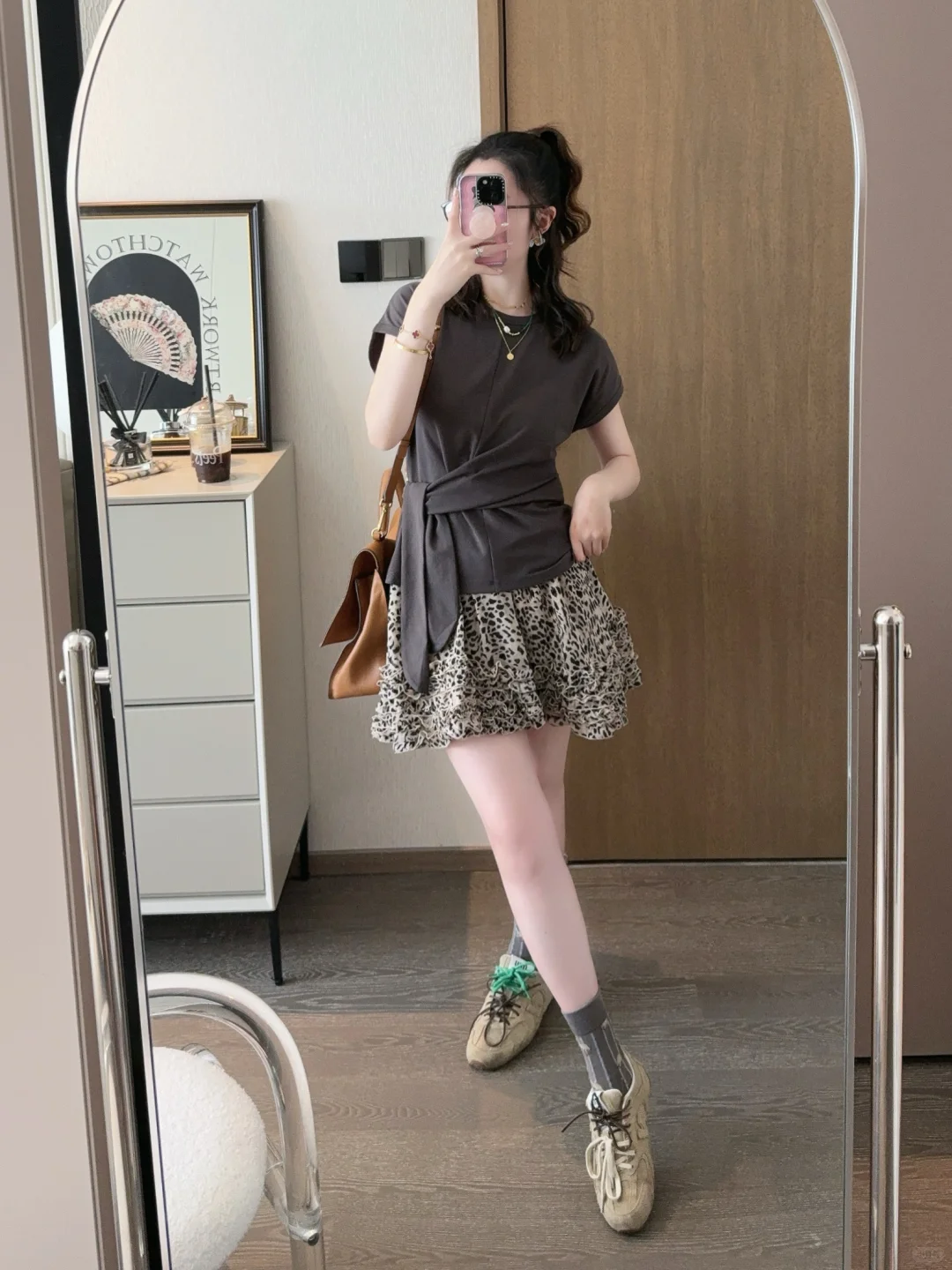 🐆谁懂这套有多显瘦 ！韩女穿搭真的太绝了！