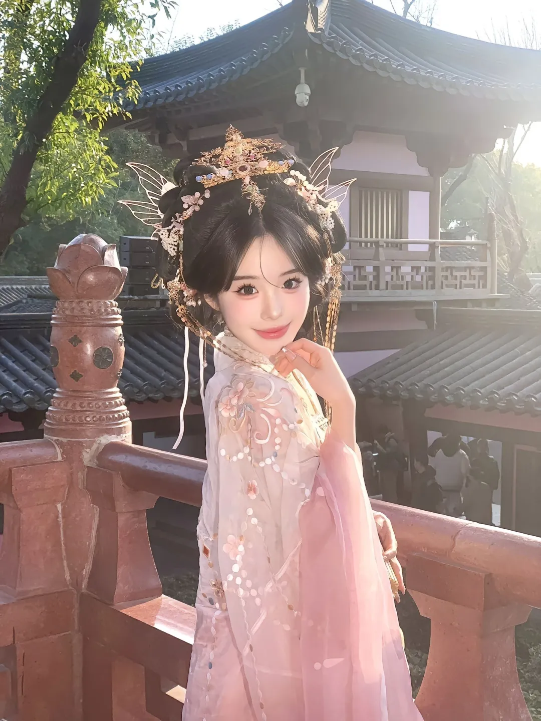 大唐公主live花絮🍭被这套妆造美到失语
