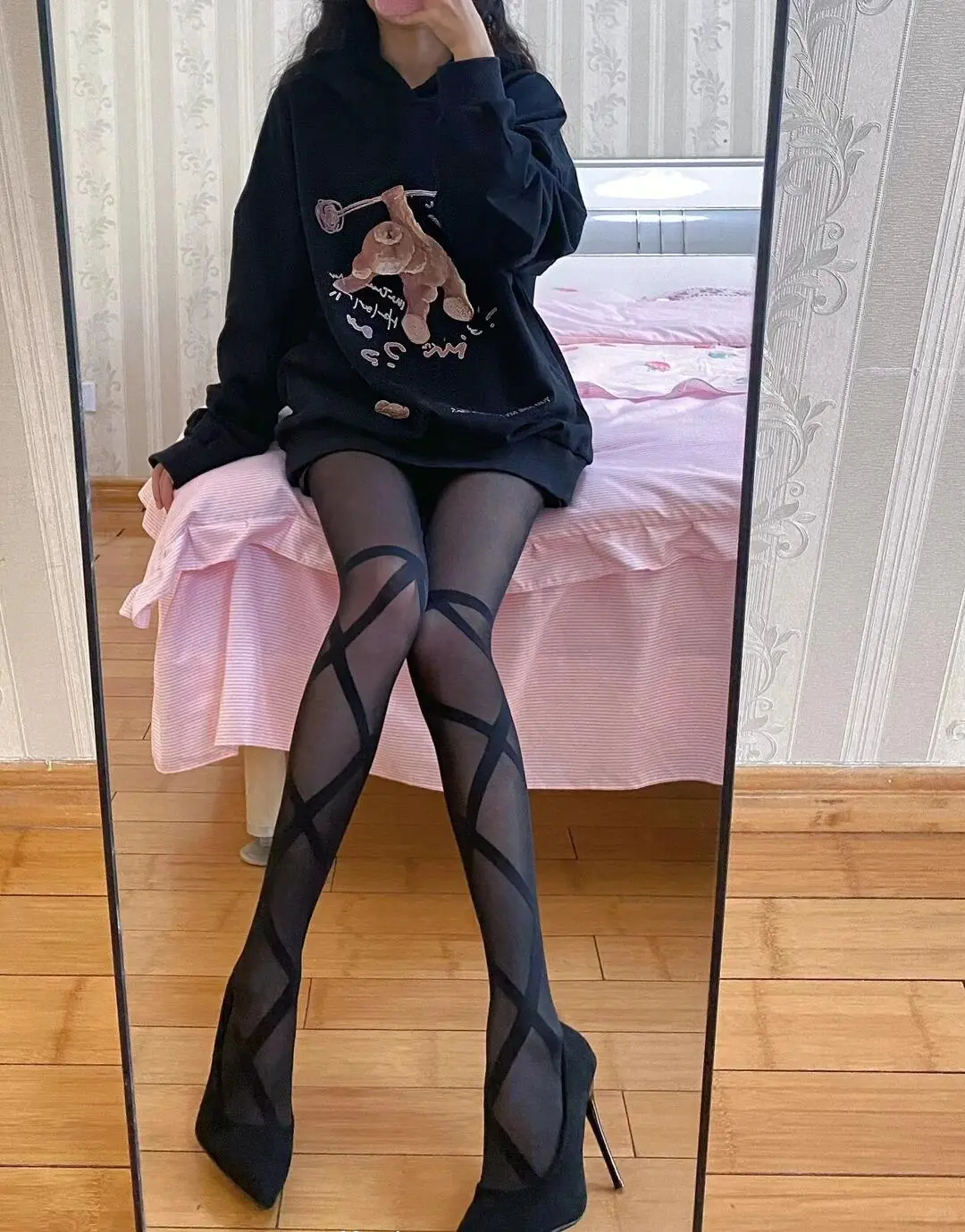 今天来点高跟的～黑色系🖤