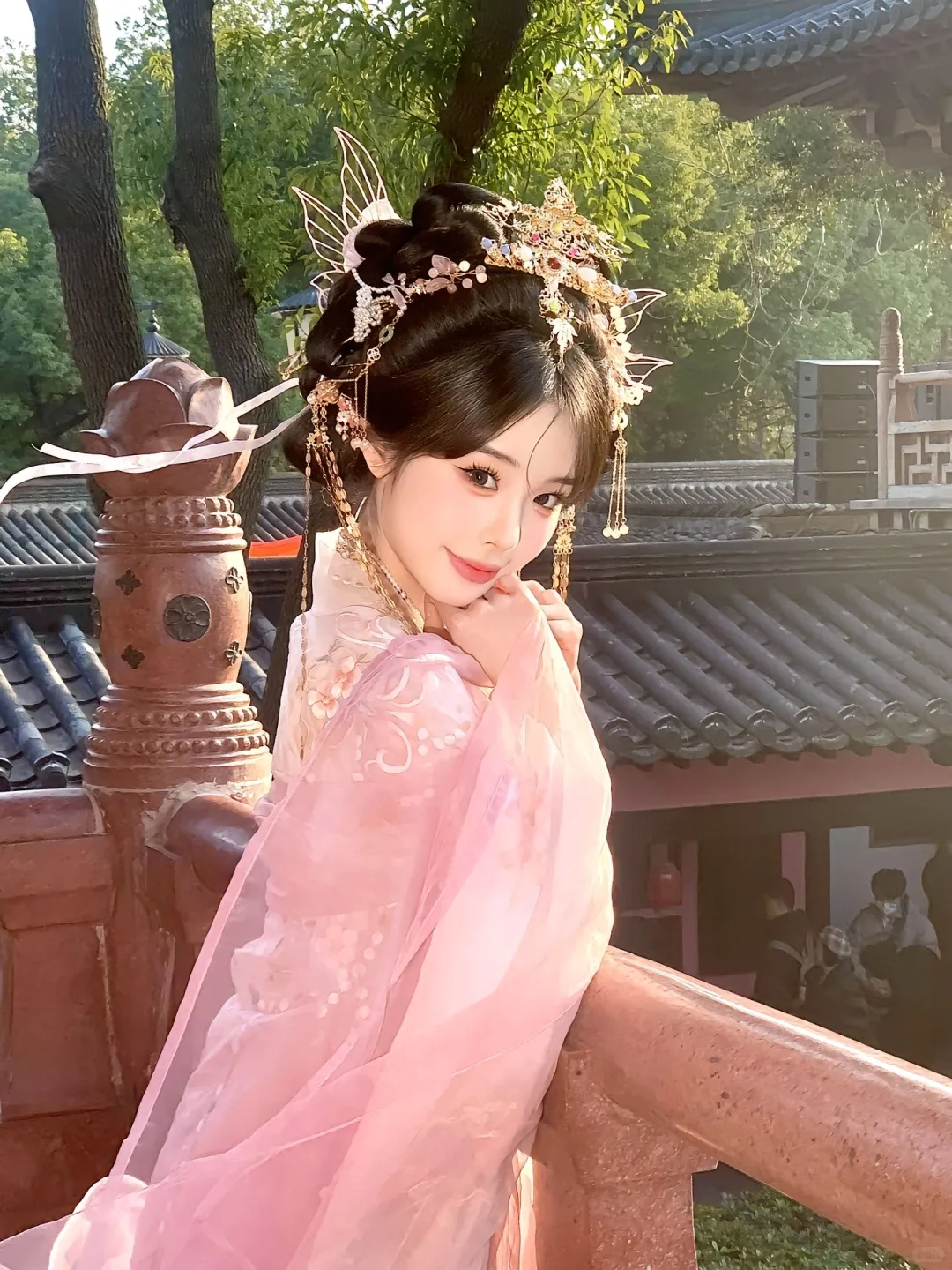 大唐公主live花絮🍭被这套妆造美到失语