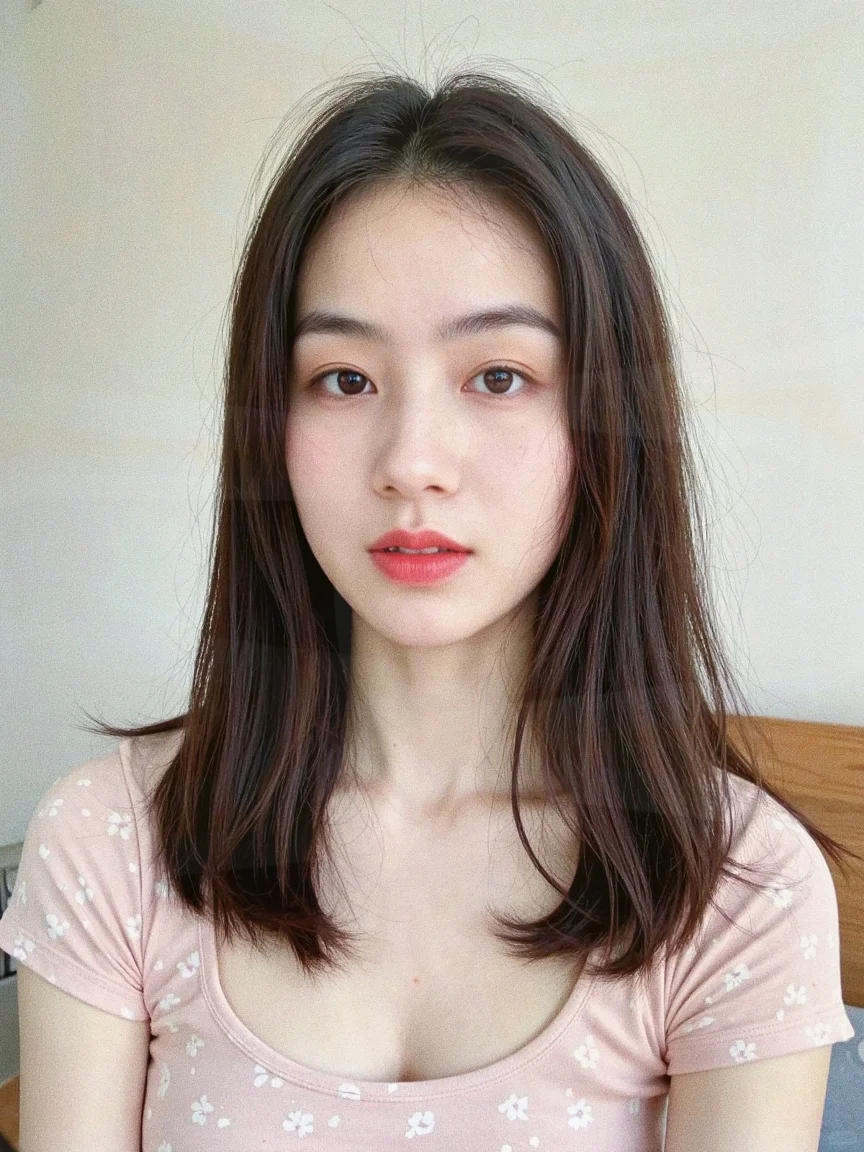 黑长直vs卷发？淡妆女孩选对发型颜值开挂！