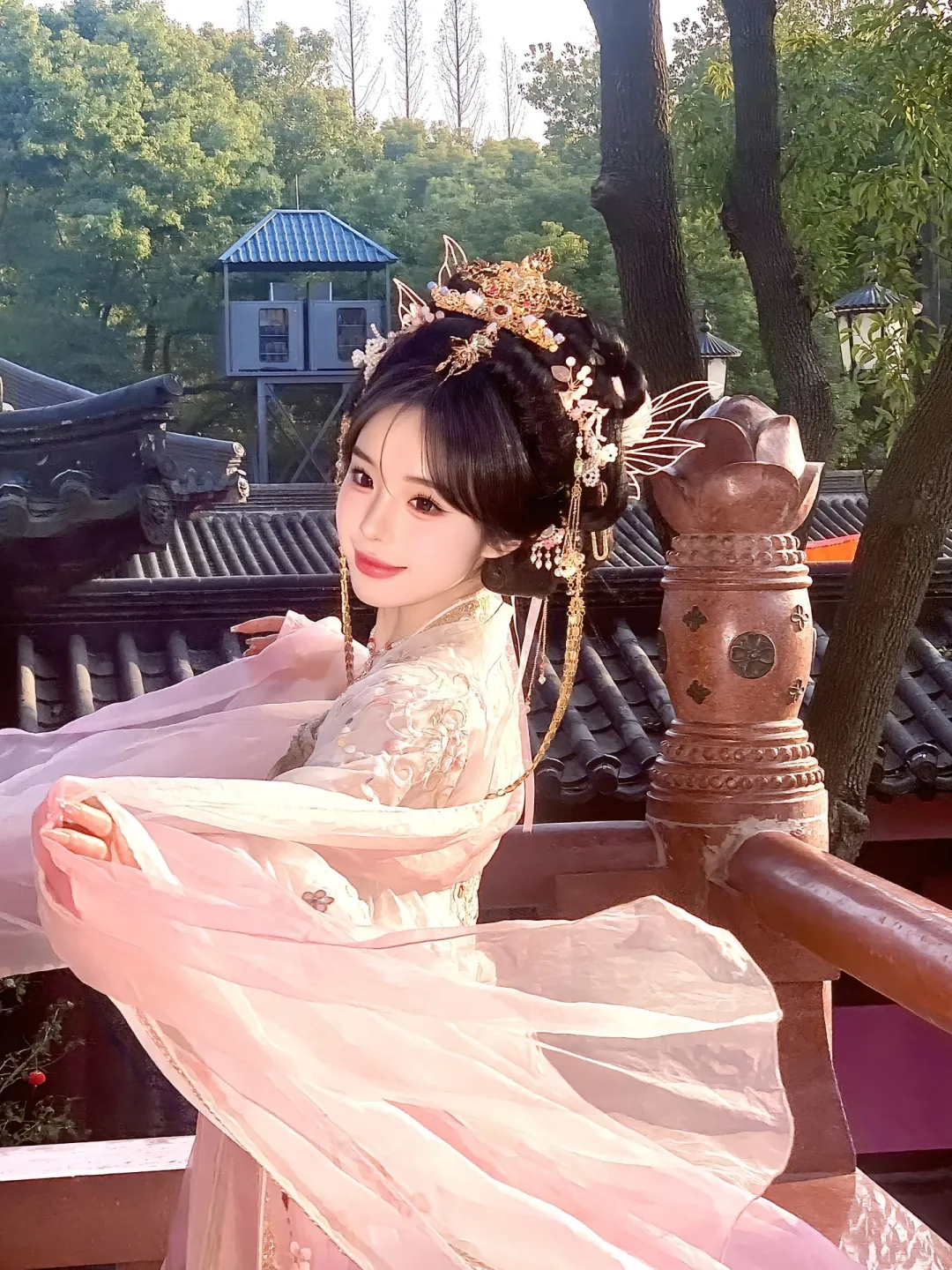 大唐公主live花絮🍭被这套妆造美到失语