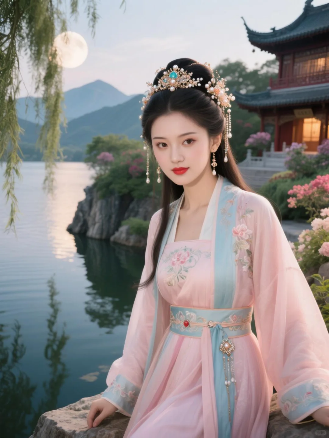 古典美人，穿越千年的柔情与诗意