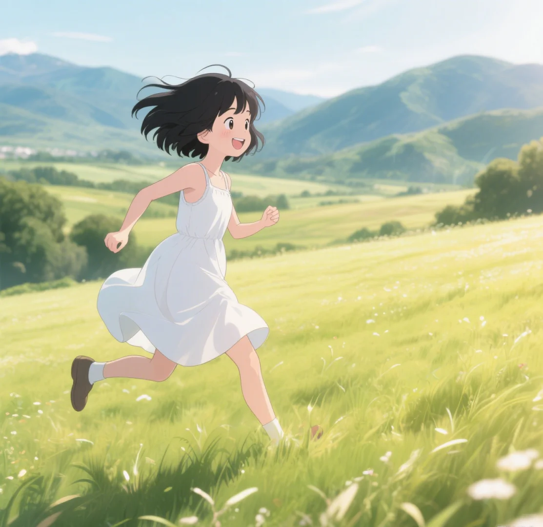 绿色系动漫少女头像