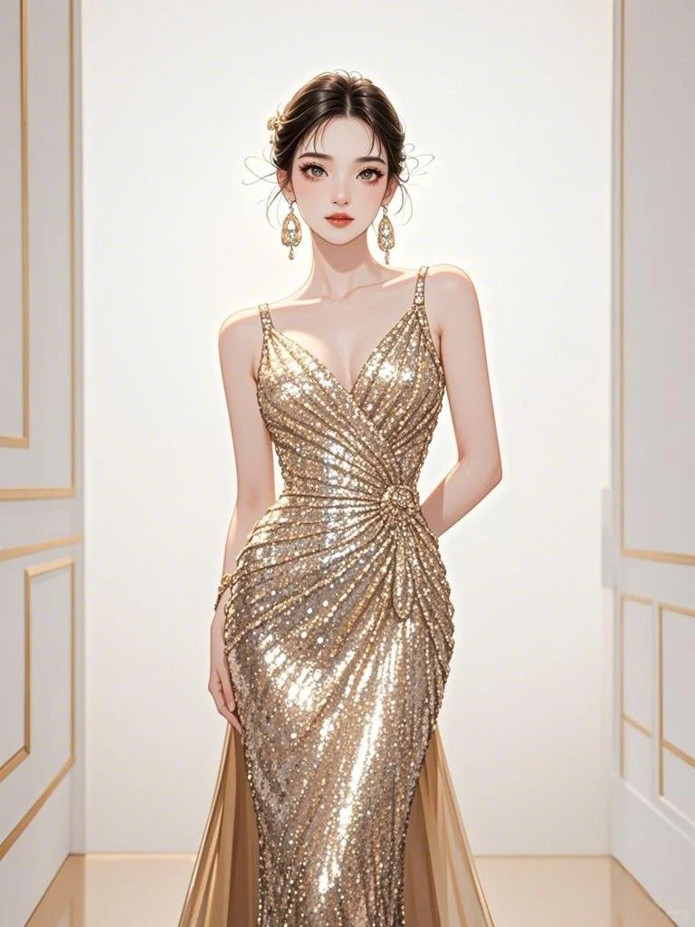 年会就是老娘施展魅力的时候🌹