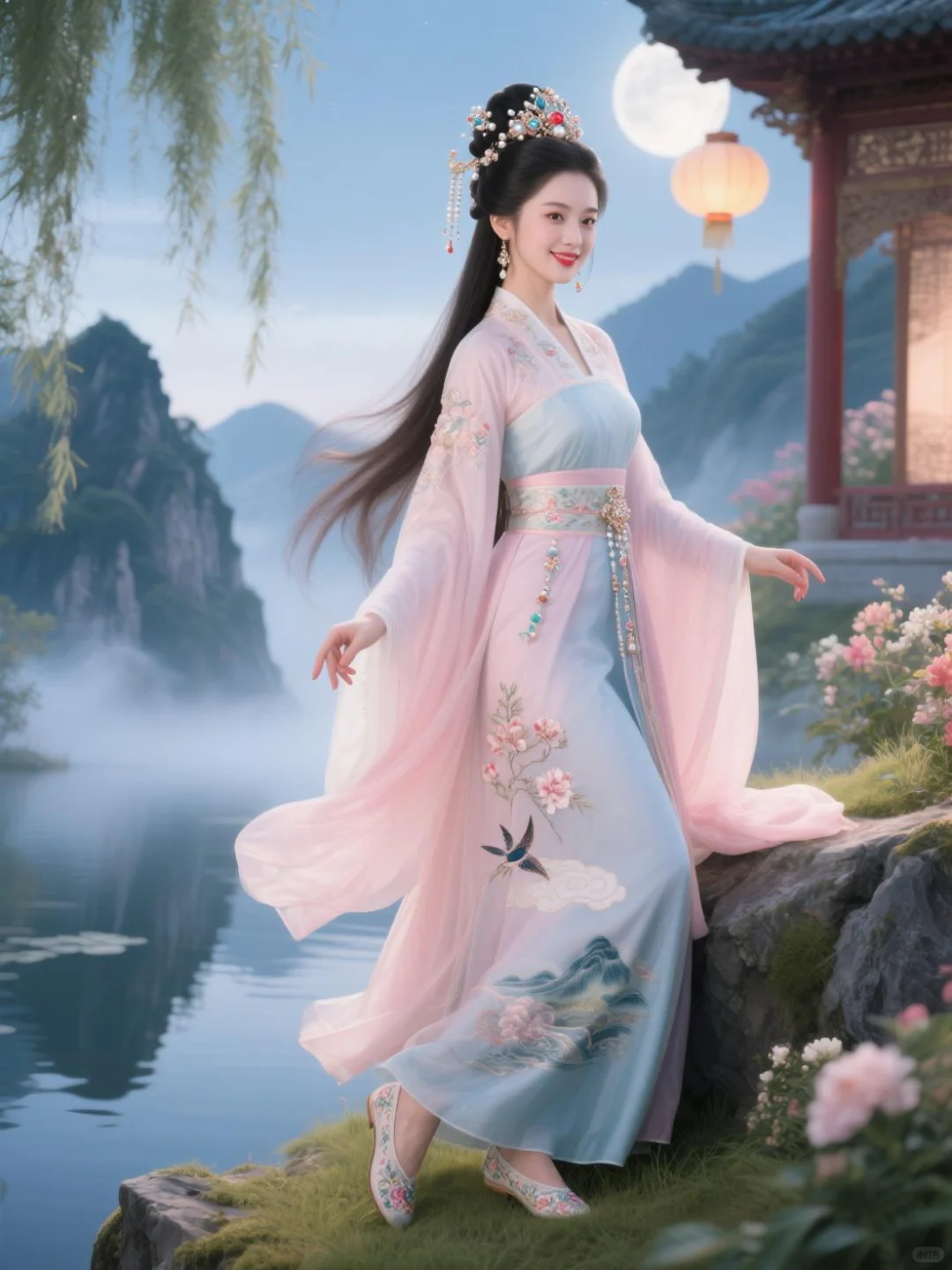 古典美人，穿越千年的柔情与诗意