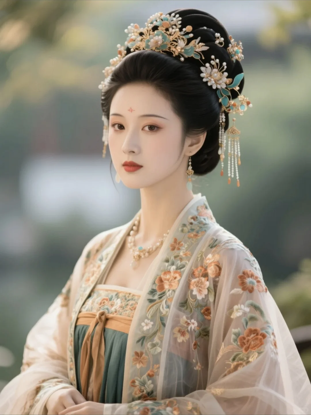 赏片 汉服美人-AI生成
