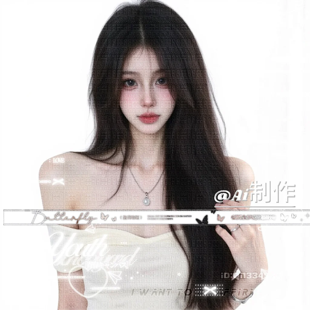 白底女头｜清冷感御姐