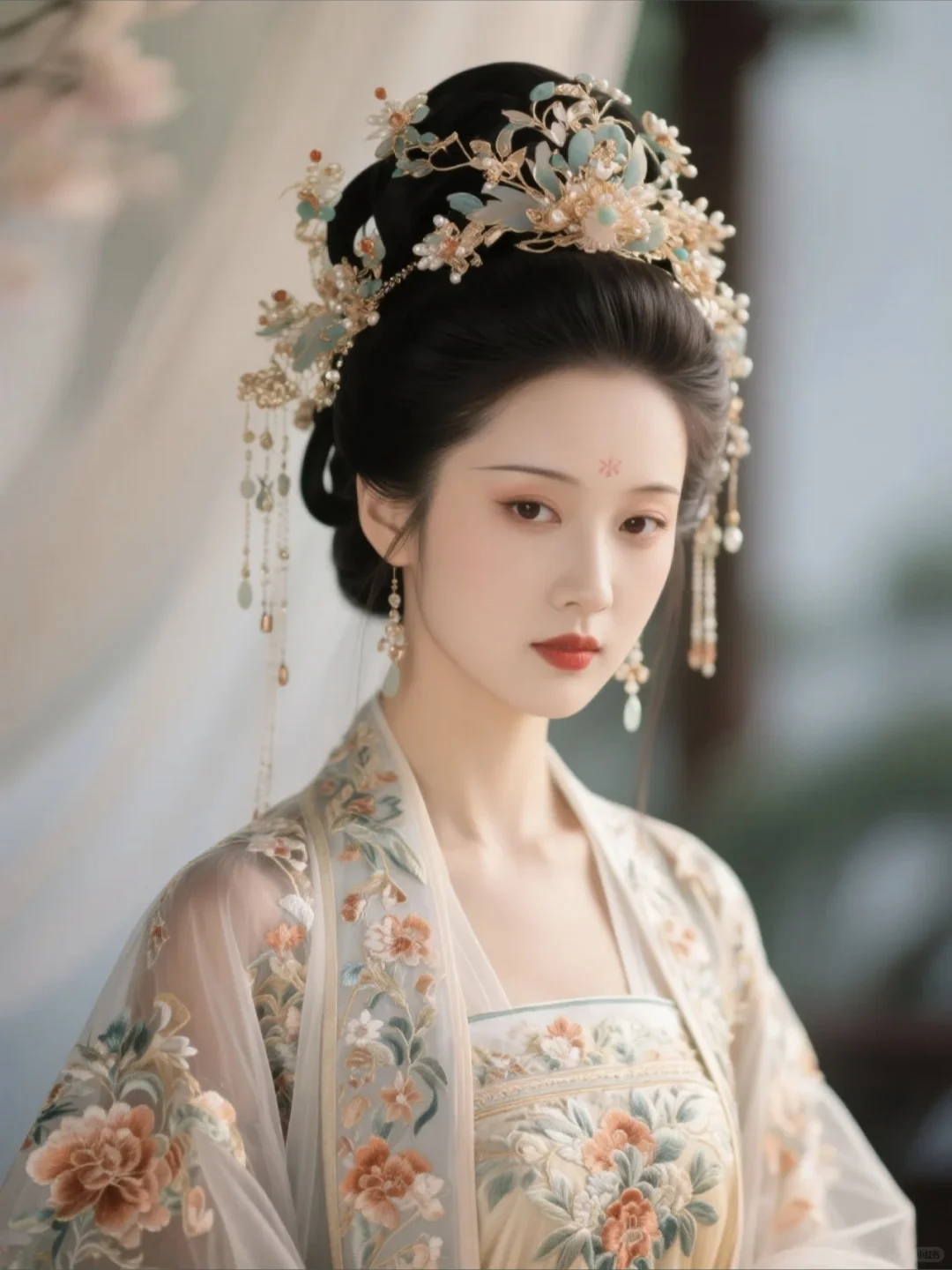 赏片 汉服美人-AI生成