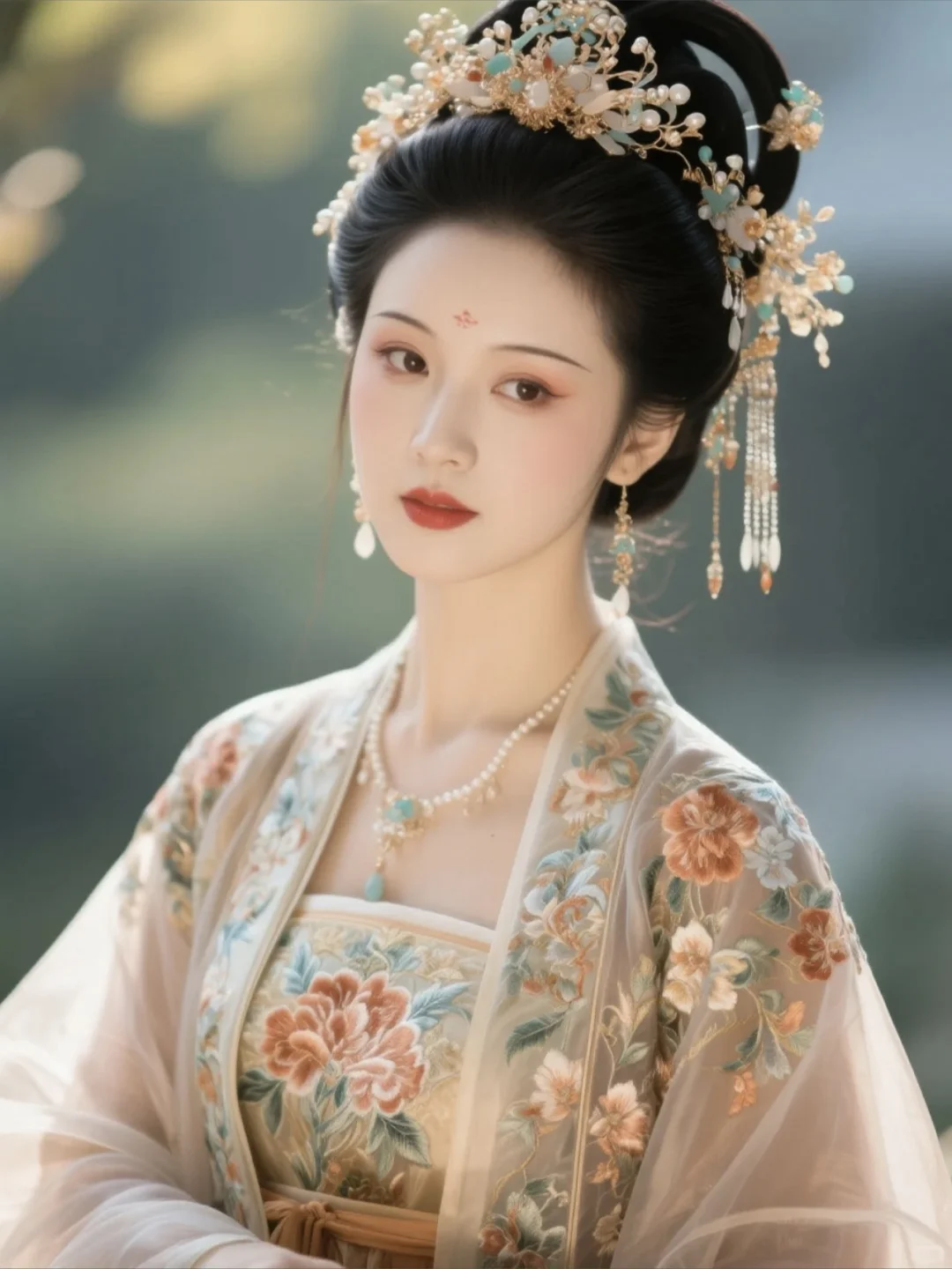 赏片 汉服美人-AI生成