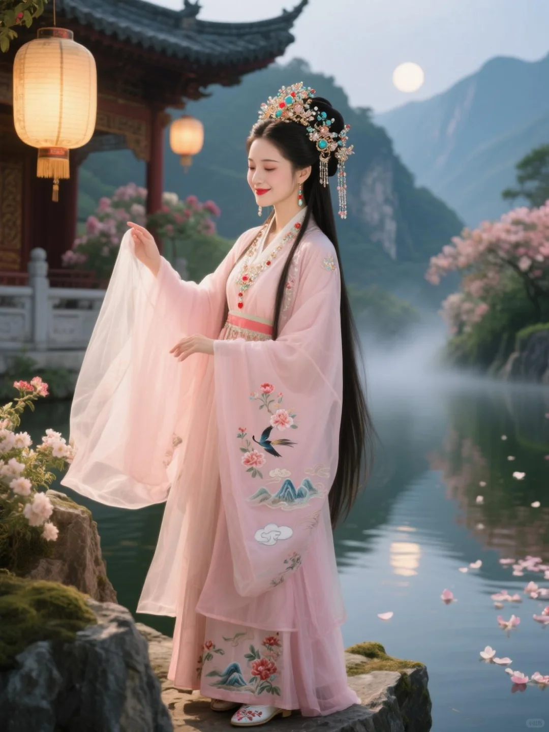 古典美人，穿越千年的柔情与诗意