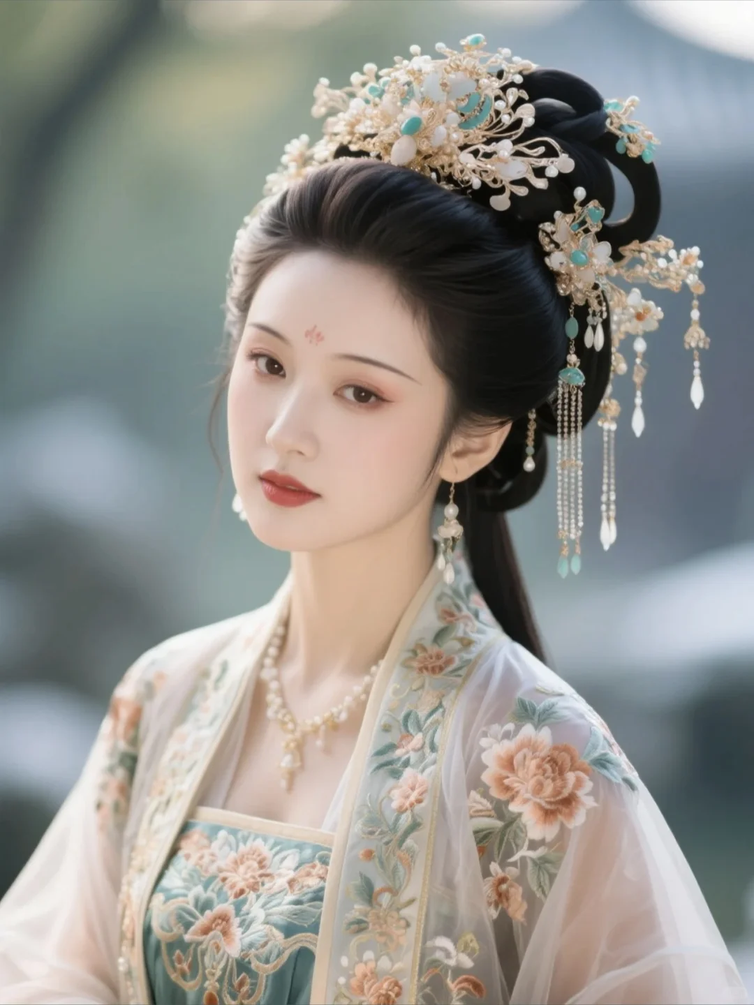 赏片 汉服美人-AI生成