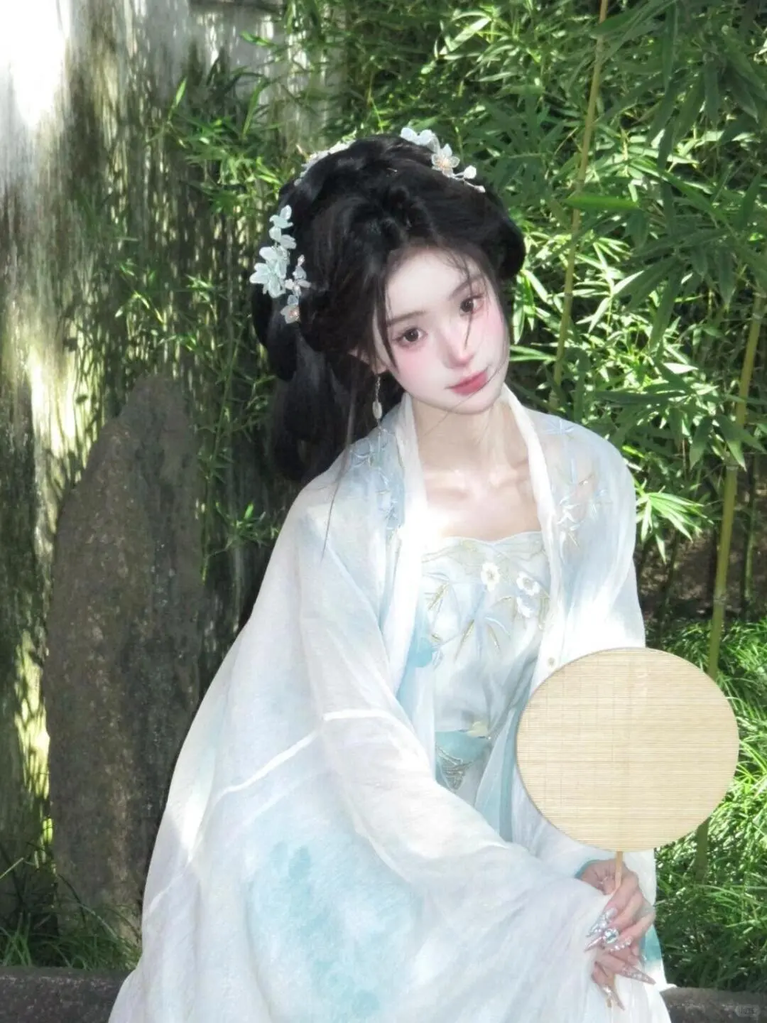 襄阳唐城清冷感汉服替你们找到啦！