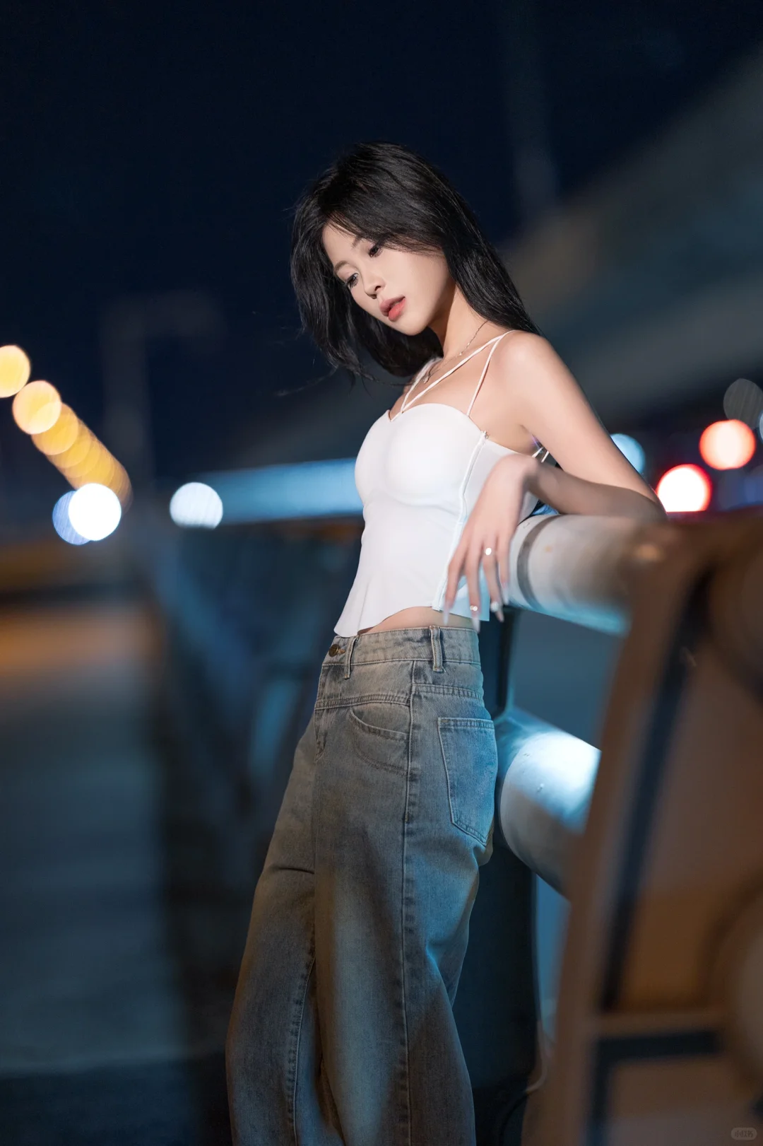 十里长堤，太适合夜晚拍照了
