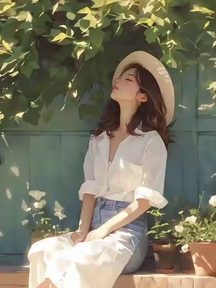 女生头像她在阳光里闪闪发光✨