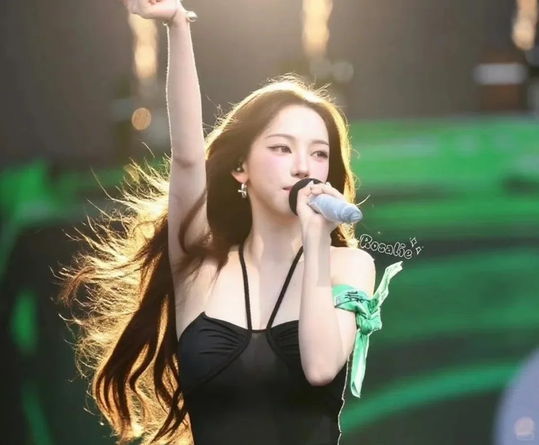 妈耶 才发现女神音乐节穿的透视装！！