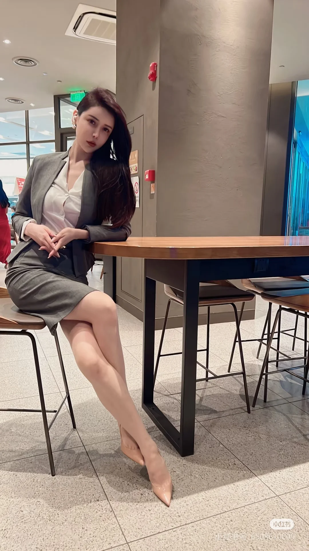 职业装也可以美出天际