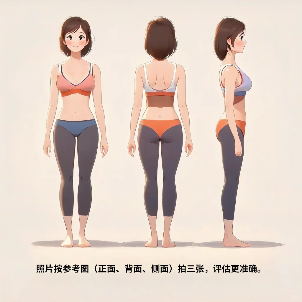 照片发到评论区，我来帮你看体态