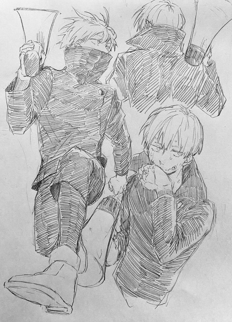 插画动画考研💥角色人物大视角表现新技能‼️