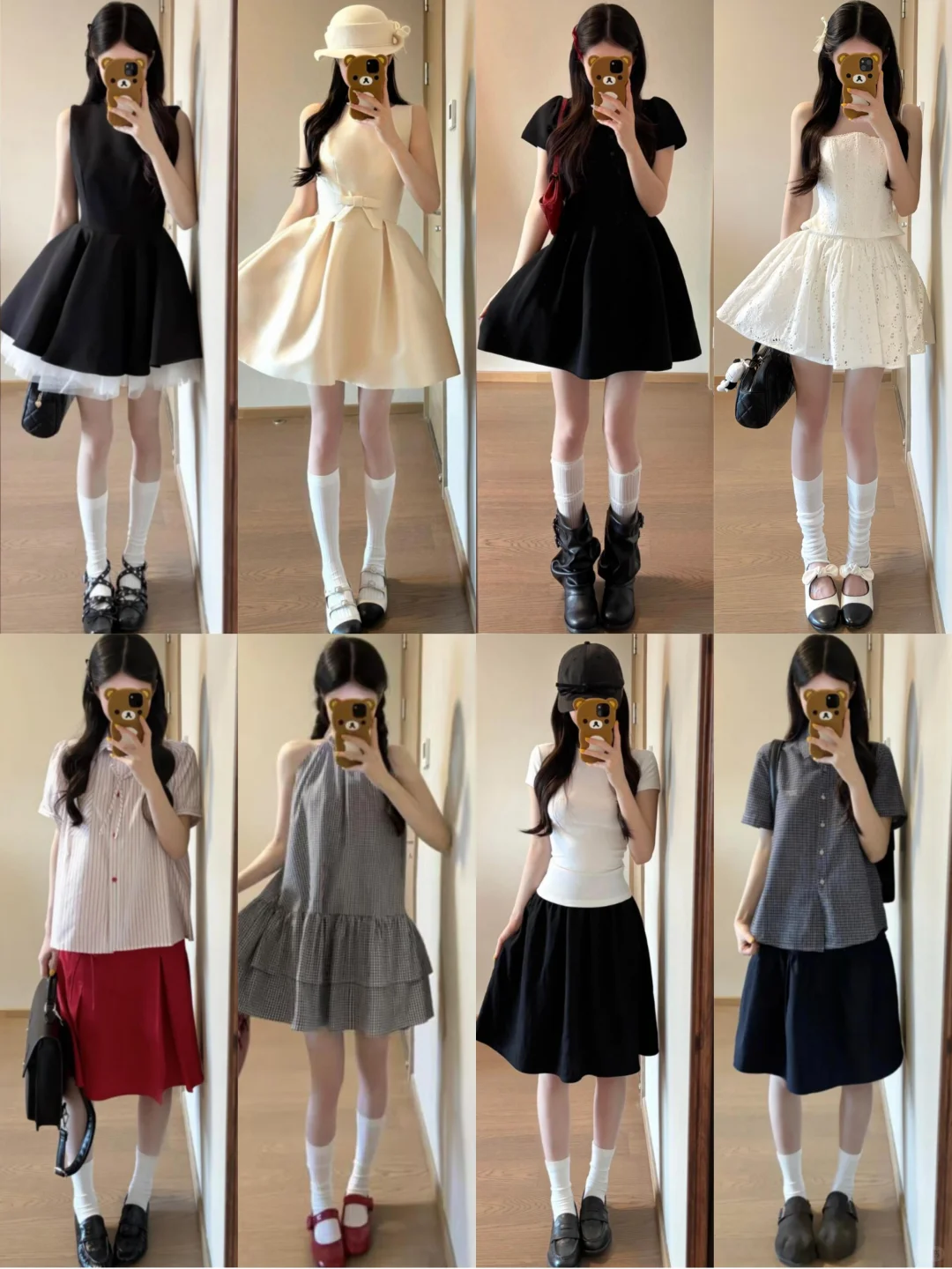 4⃣0⃣套｜夏日韩系甜美风穿搭分享🫧