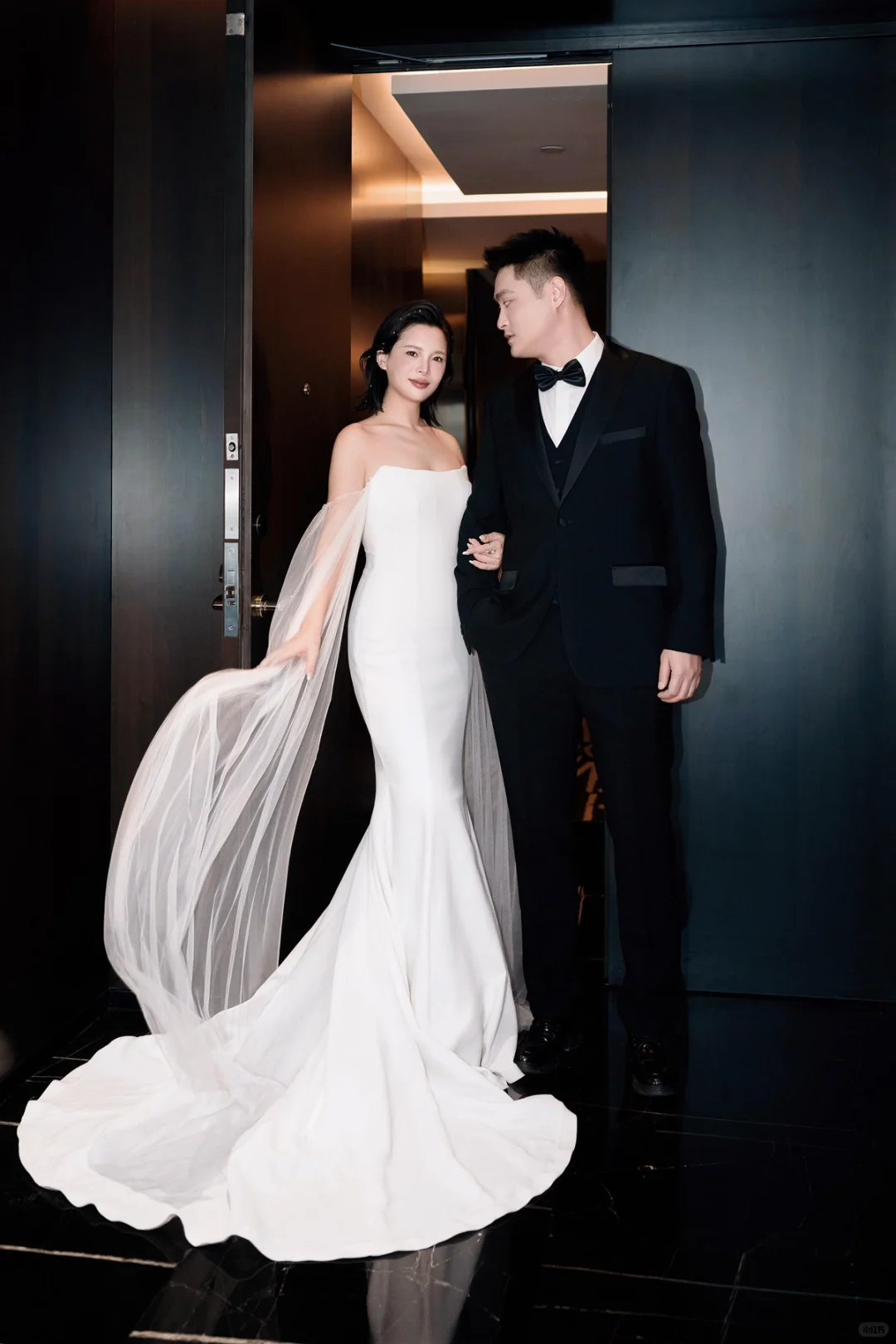 梦里的婚纱是Verawang给的.