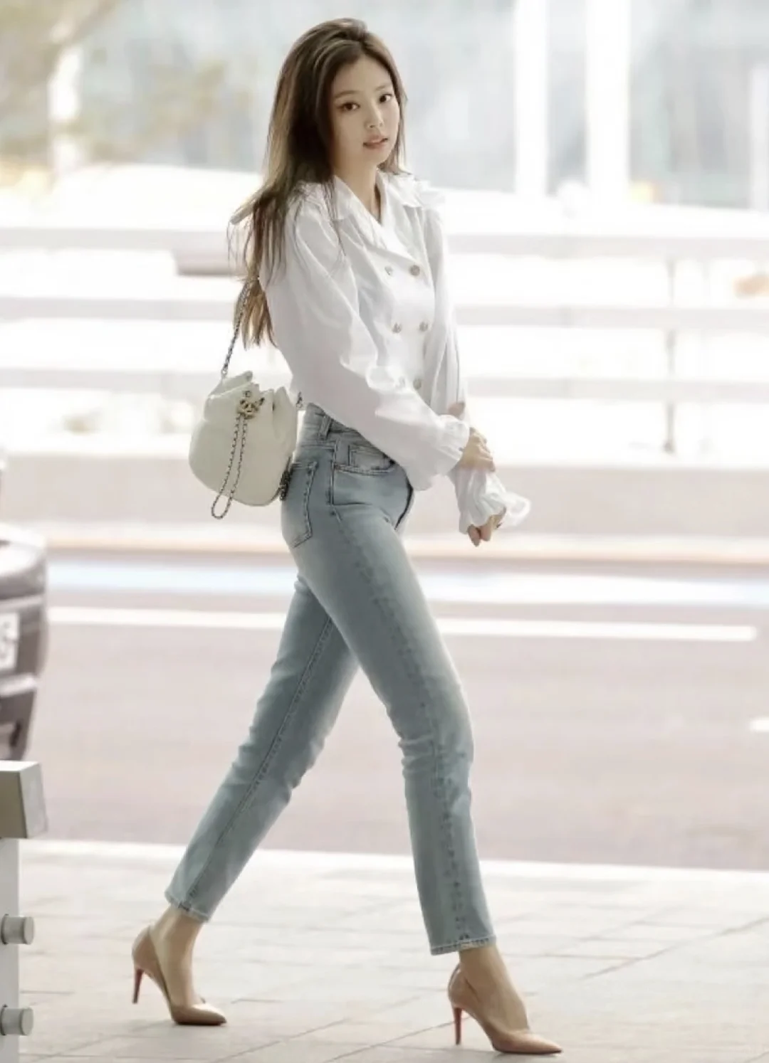 古早白月光 韩女是不是人手一双这种高跟鞋