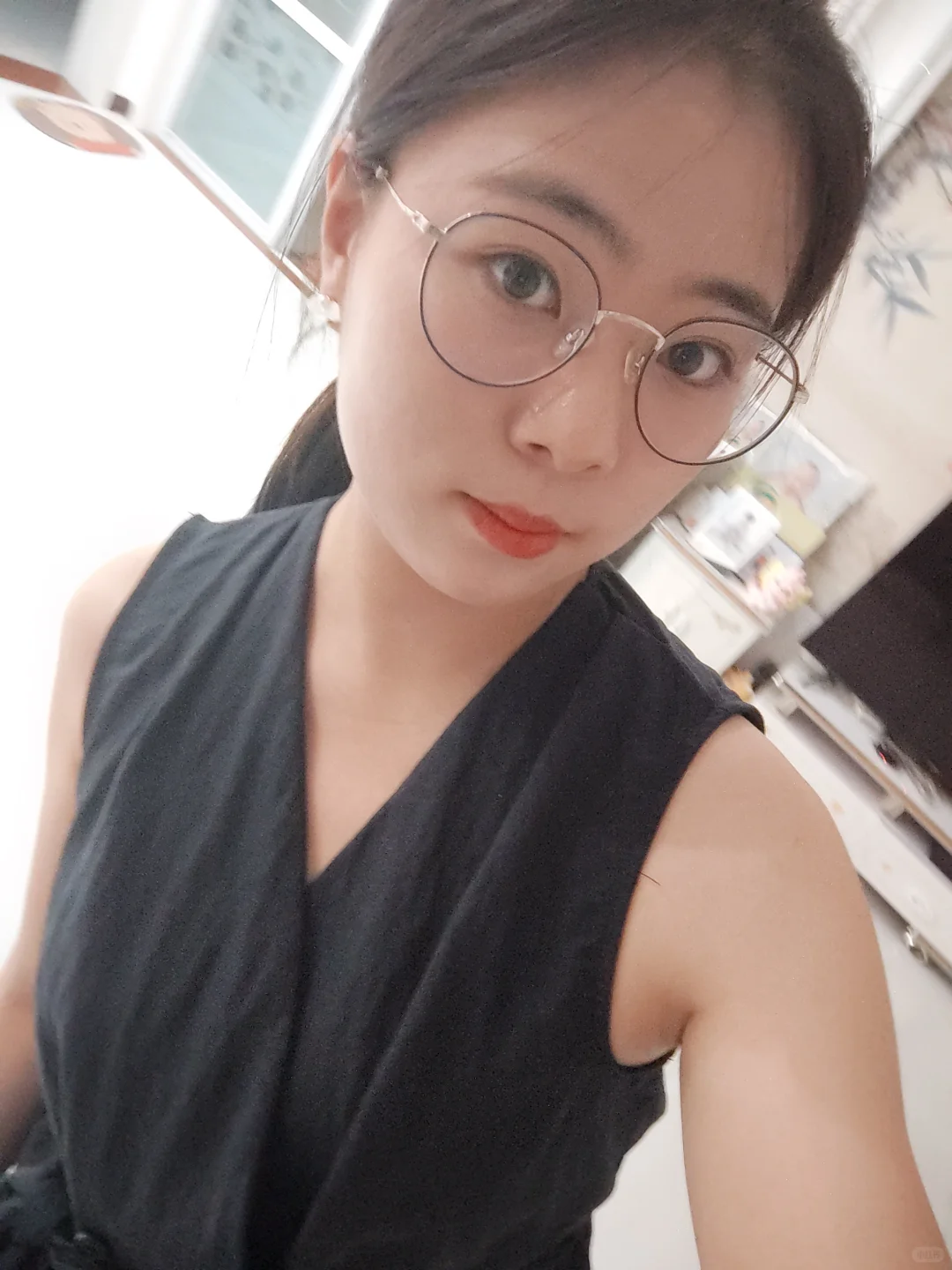 戴眼镜VS不戴眼镜的我