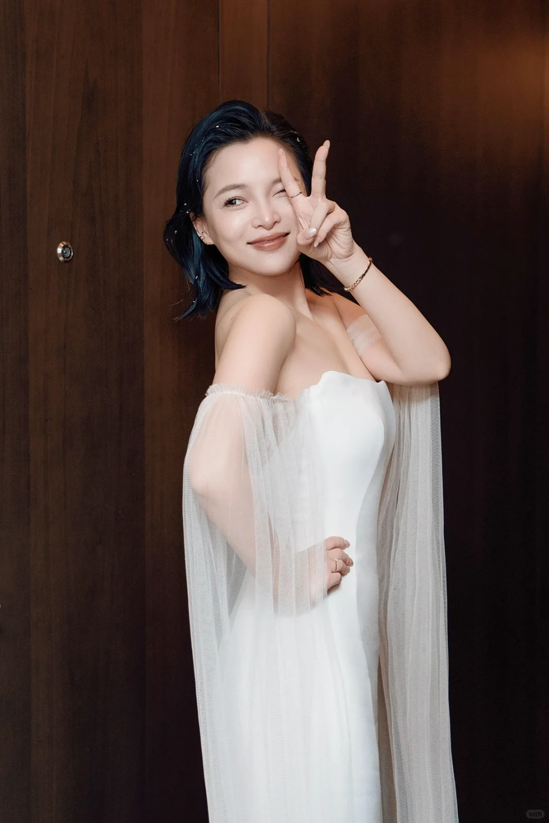 梦里的婚纱是Verawang给的.