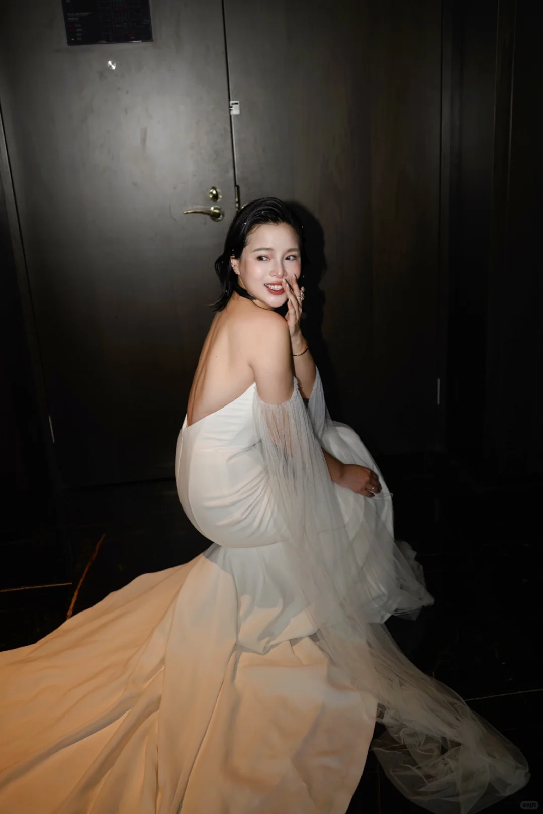 梦里的婚纱是Verawang给的.