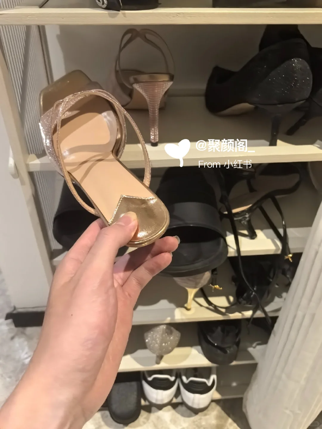 女邻居的鞋子好多啊