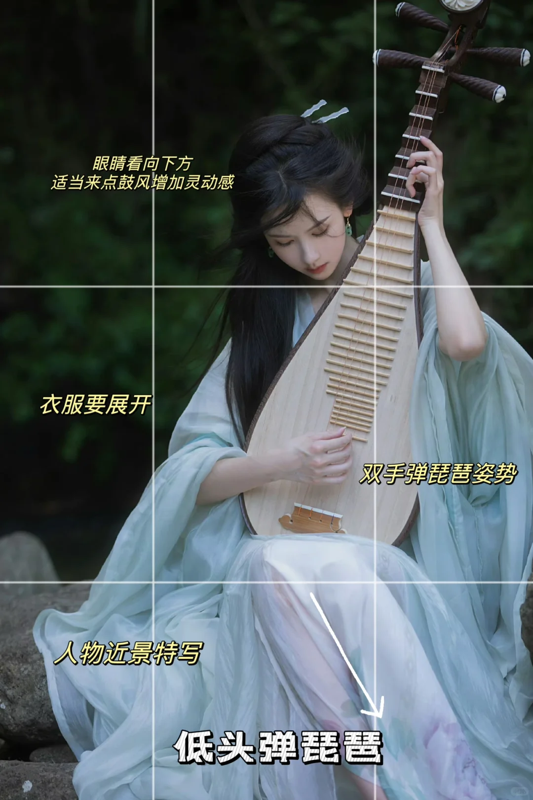 被陈都灵清冷感拿捏了‼️古风拍照📷姿势get