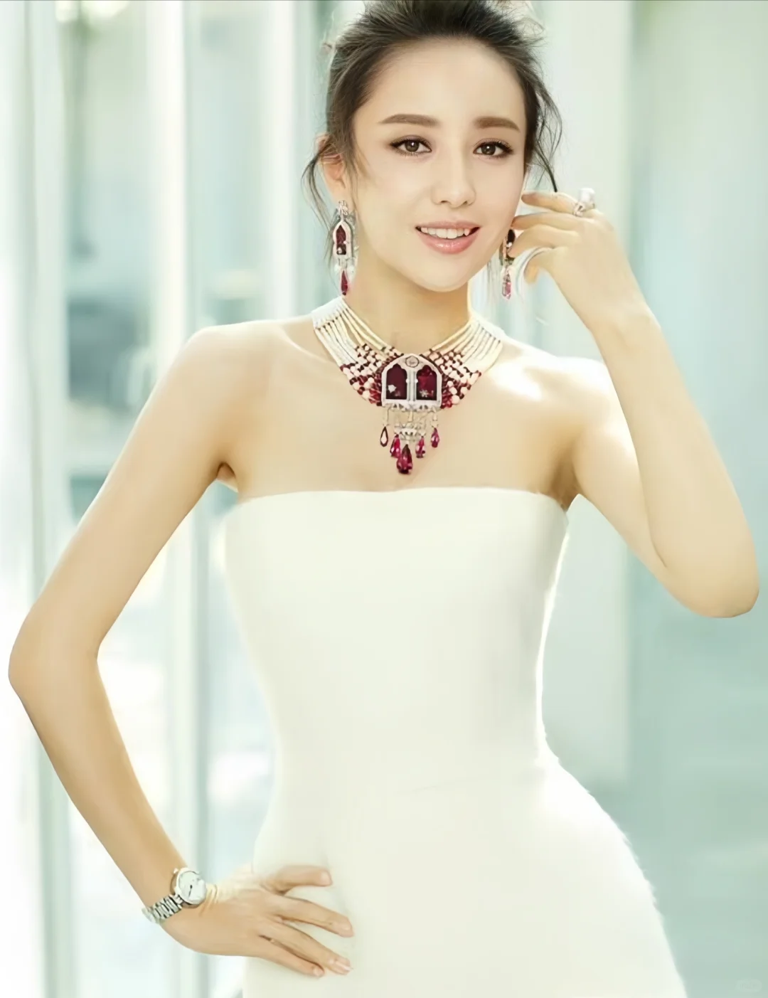 如果非说美人有模板……