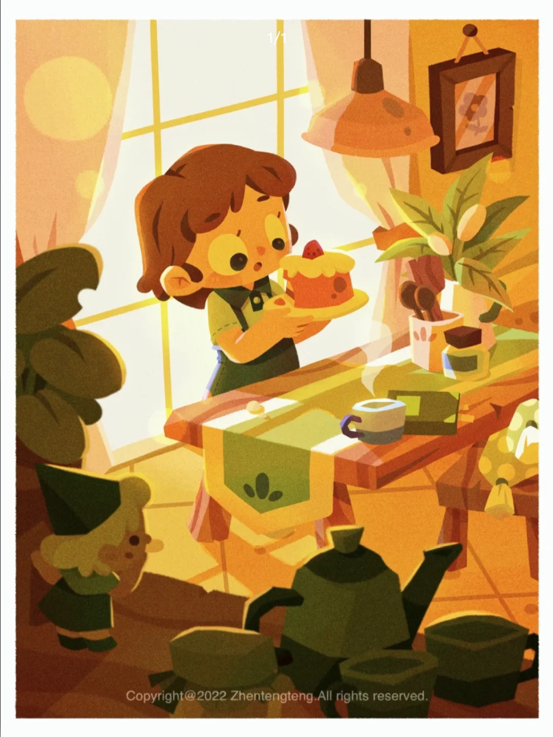 插画调研｜反转透视｜插画师震腾腾🌟
