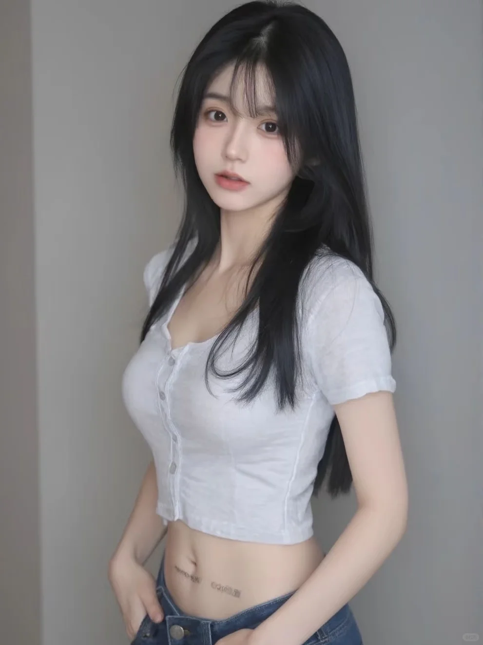 我被她闪过了！！！超好看！！清纯女头像
