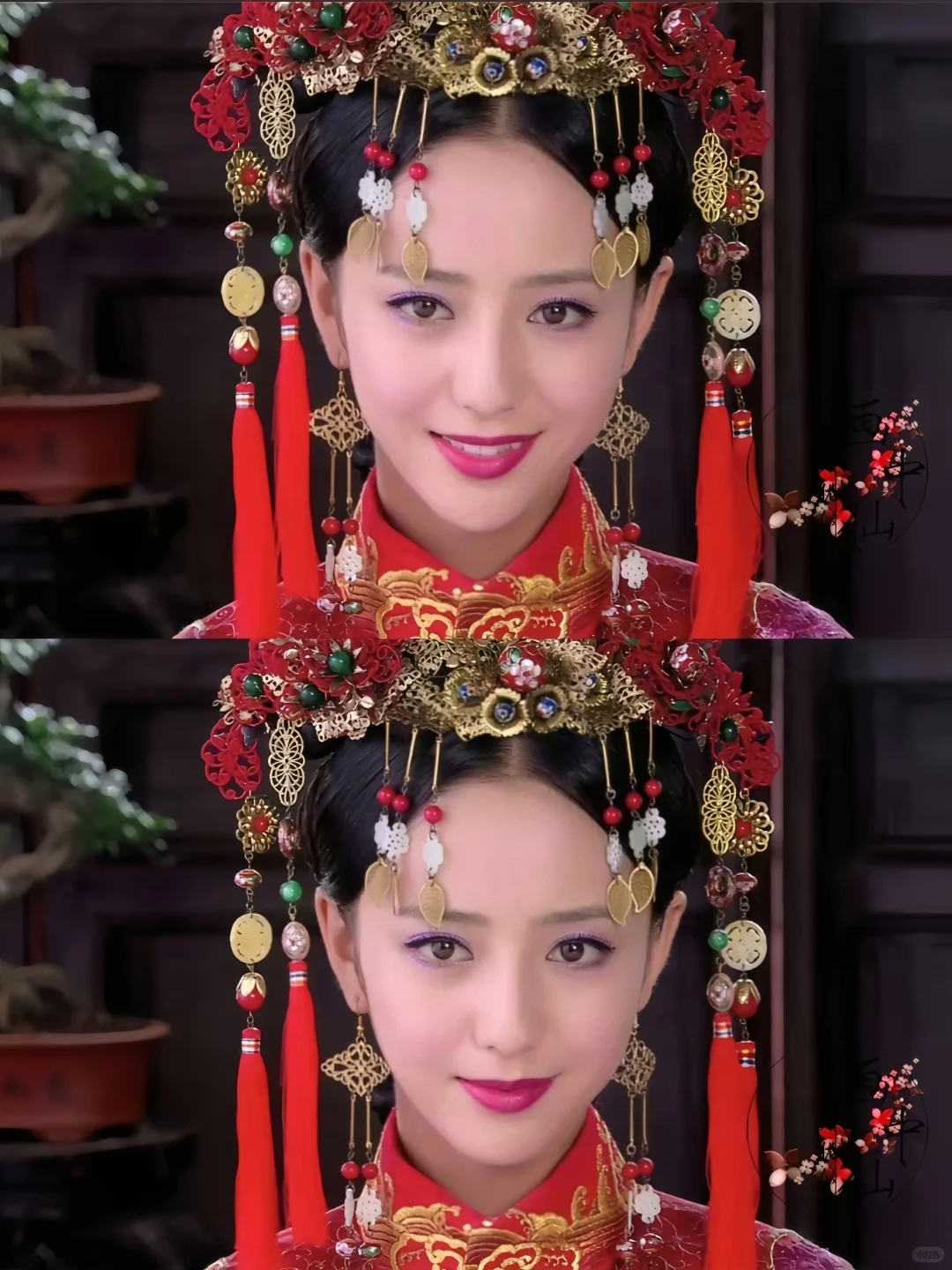 如果非说美人有模板……