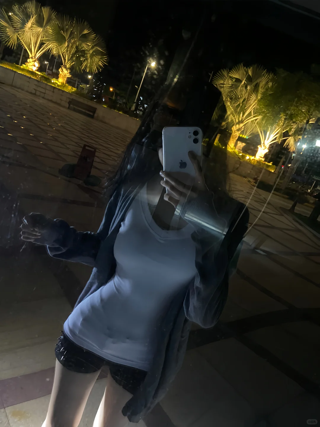 对镜拍照姿势