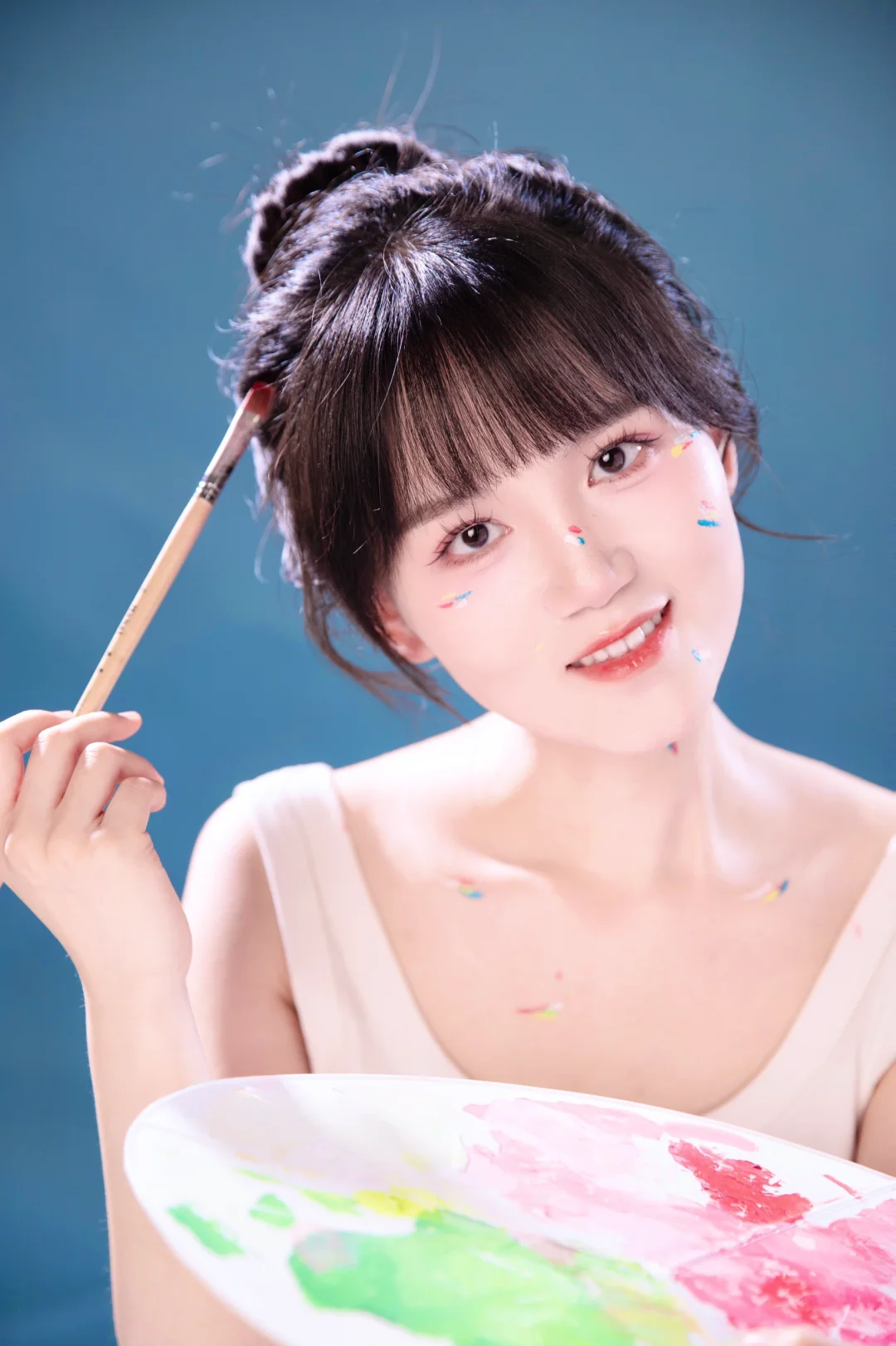 写真不知道拍啥类型？选油彩少女就对了！🩷🧡