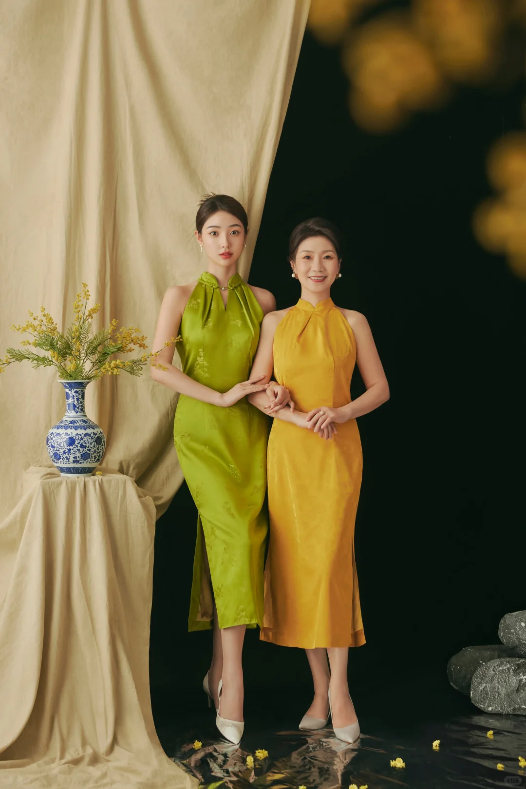 唯愿时光温柔 与你共华发｜新中式母女写真