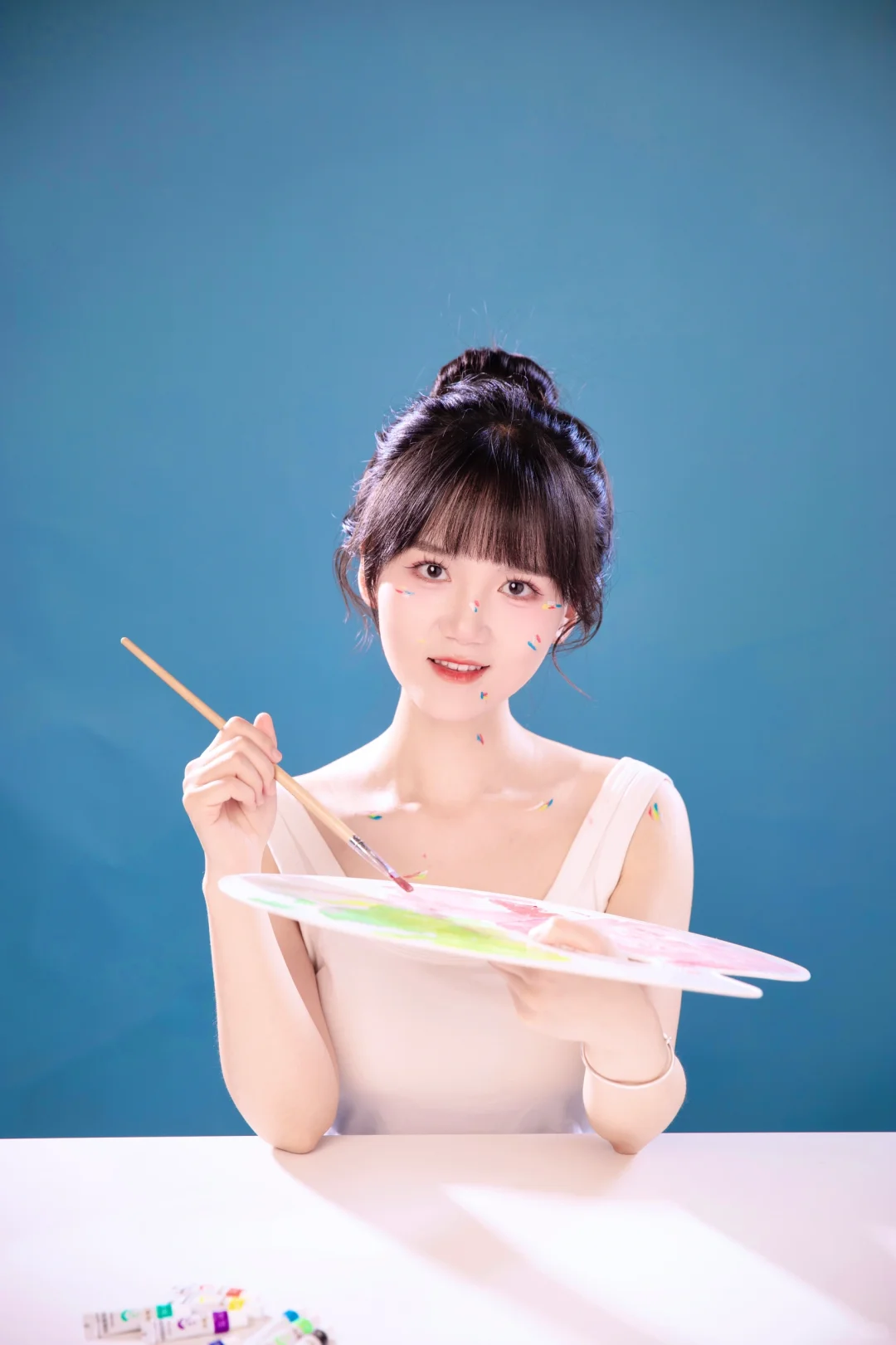 写真不知道拍啥类型？选油彩少女就对了！🩷🧡