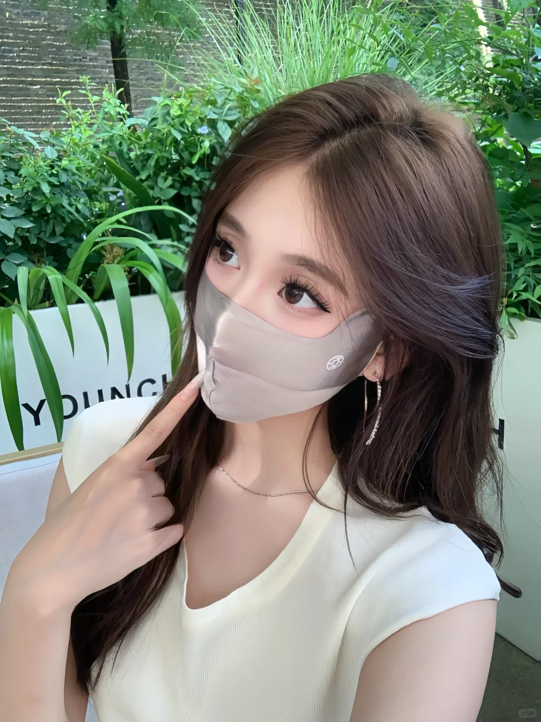习惯了戴口罩出门