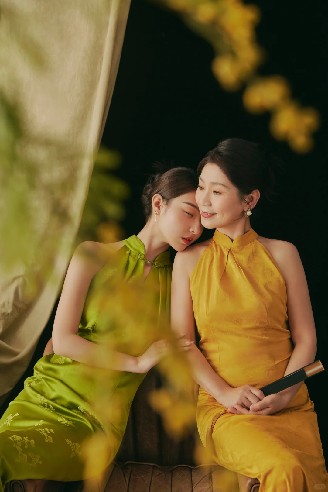 唯愿时光温柔 与你共华发｜新中式母女写真