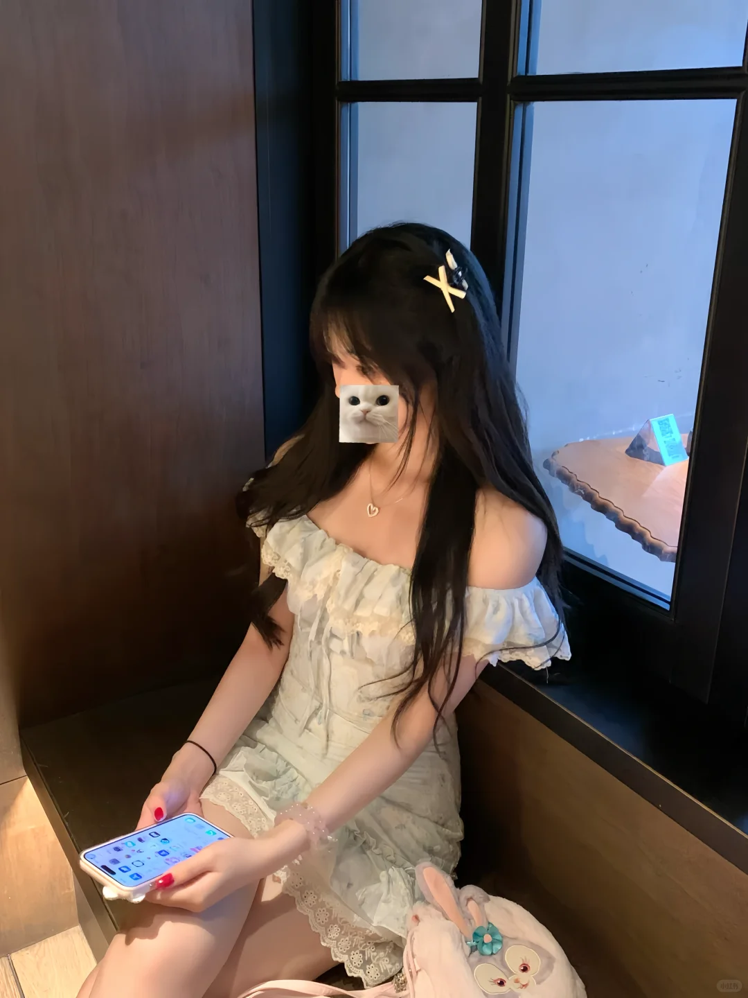 致力于穿一些不看脸也很好看的裙裙🫐
