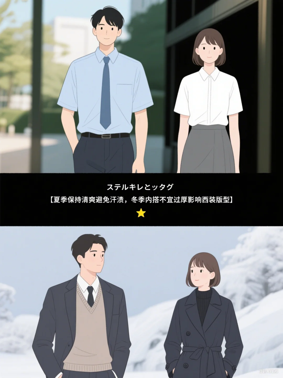 日本求职面试穿搭建议→大家可以自行收藏