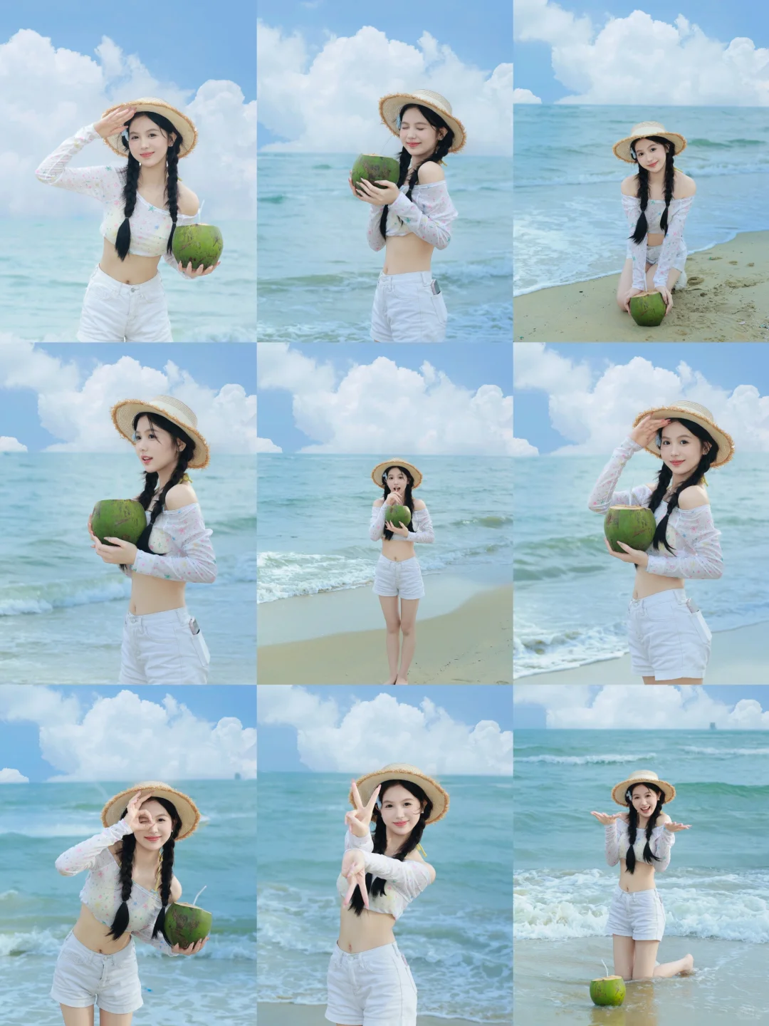 北海约拍|存一些海边的拍照姿势🌊